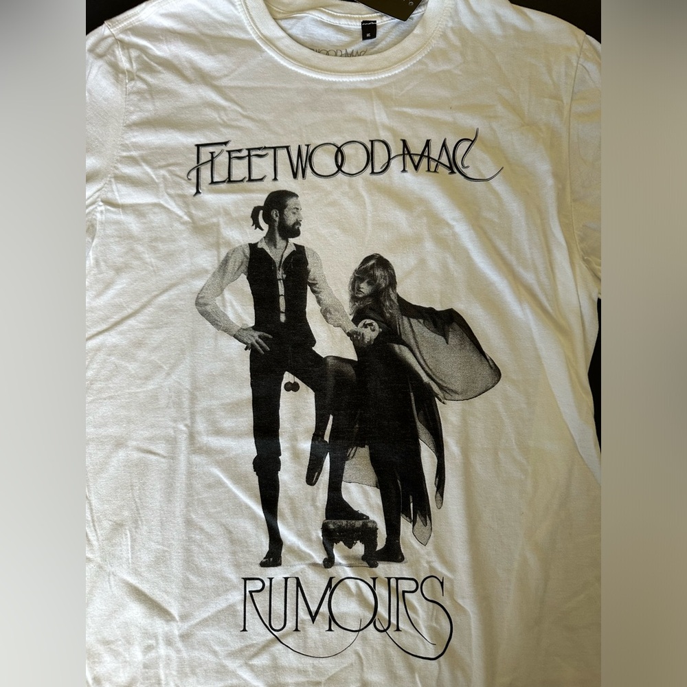 Fleetwood Mac Rumours Band Unisex T-Shirt Medium Daisy Street NWT Classic Album
